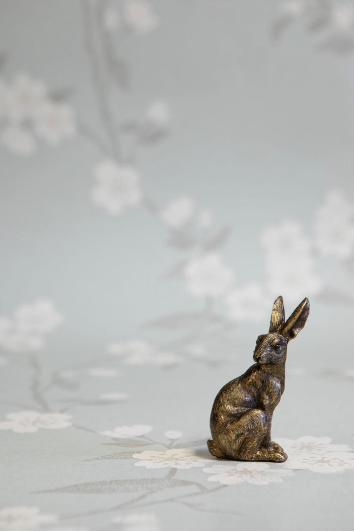 Set of 3 Golden Hares Ornament