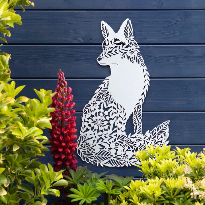 Floral Fox Wall Art