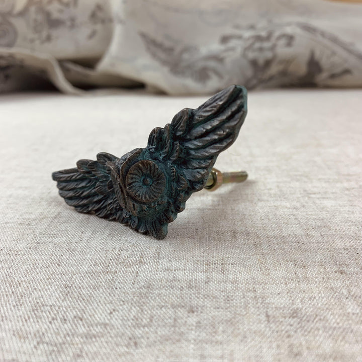 Flying Owl Drawer Door Knob