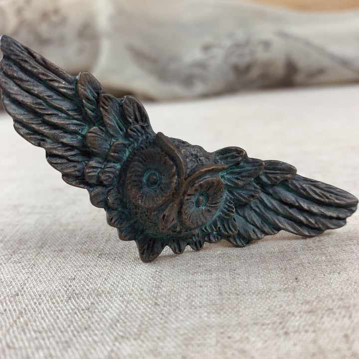 Flying Owl Drawer Door Knob