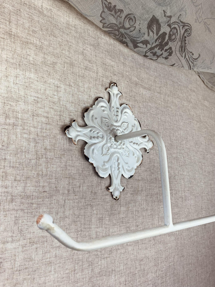French Vintage Style Double Toilet Roll Holder