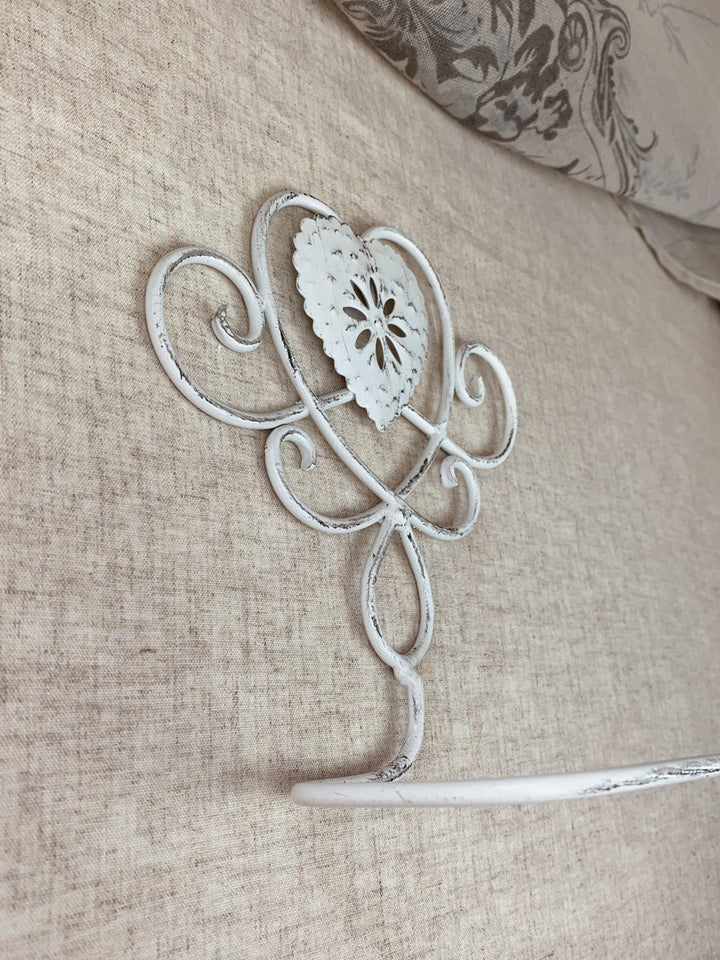 Heart Lattice French Vintage Style Toilet Roll Holder