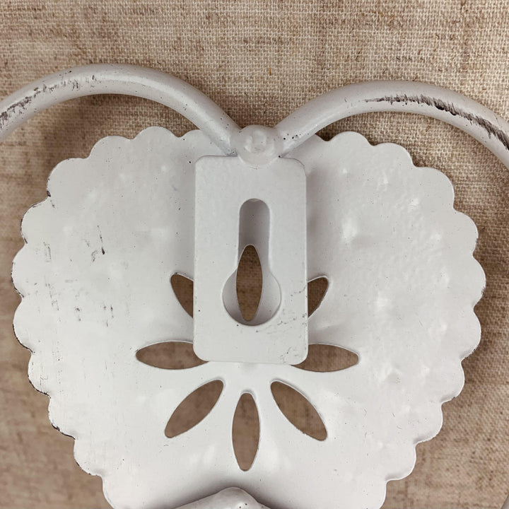 Heart Lattice French Vintage Style Toilet Roll Holder