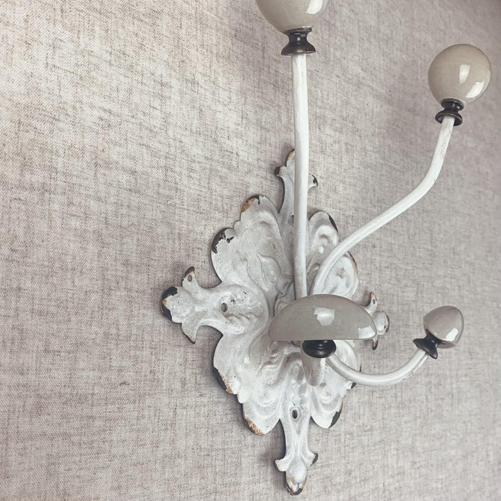 Antique Style 4 Hooks Wall Mount