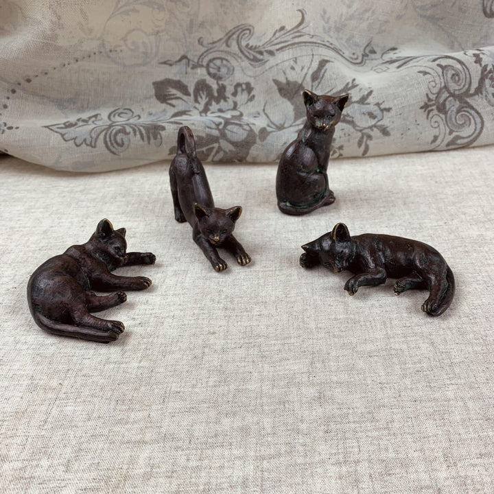 Set of 4 Cats Ornament