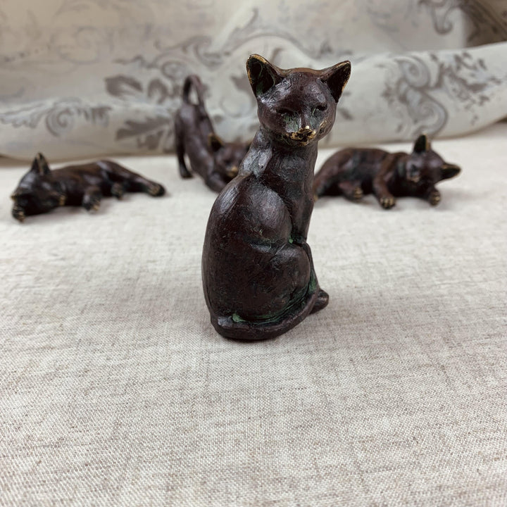 Set of 4 Cats Ornament
