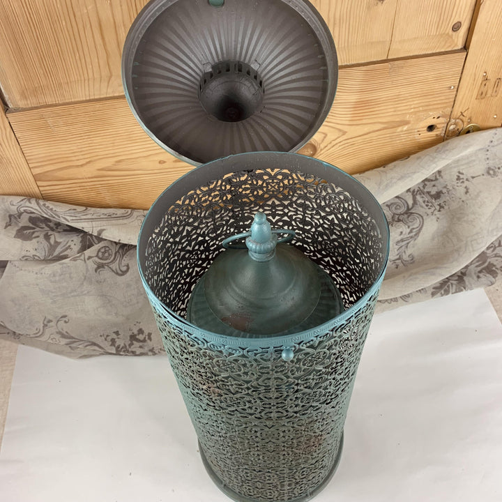 Angkor Lanterns  Rustic Teal Marrakesh Style
