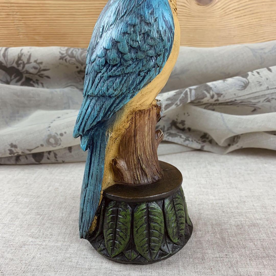 Hand-Finished Parrot Candleholder