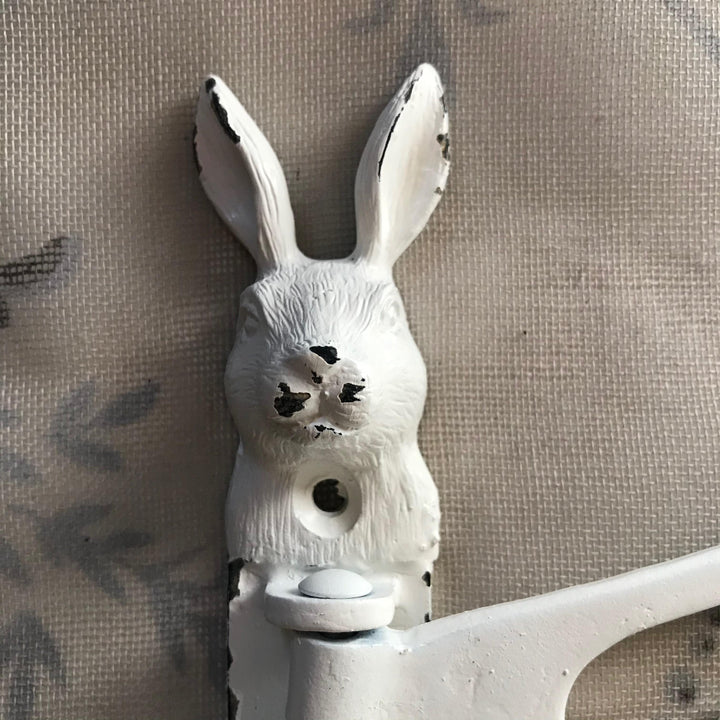 Antique Style Rabbit Coat Hook, Multi Arm