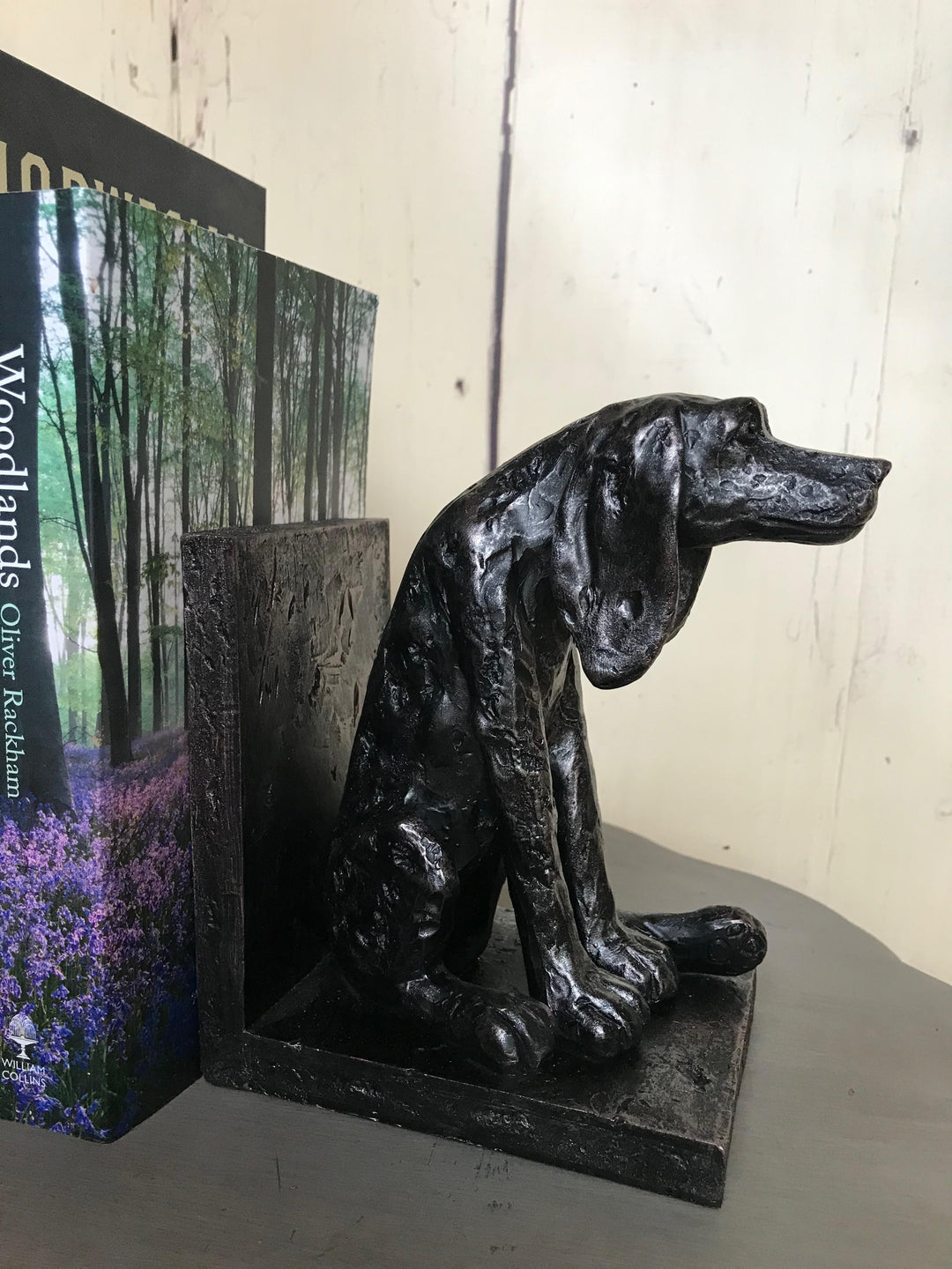 Sitting Dog Bookends Pair