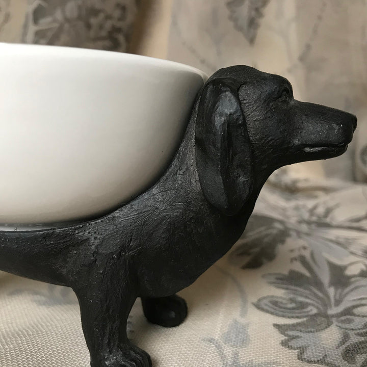 Dachshund Dog Nibbles Serving Dish