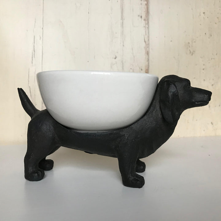 Dachshund Dog Nibbles Serving Dish