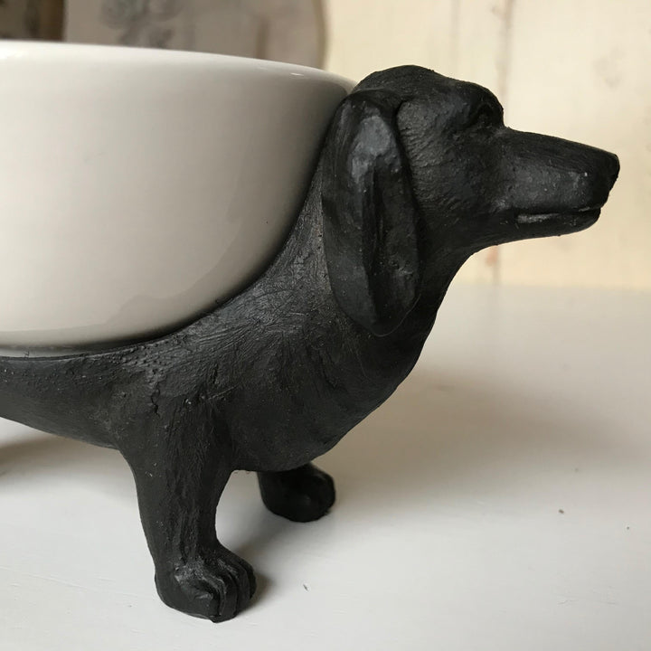 Dachshund Dog Nibbles Serving Dish