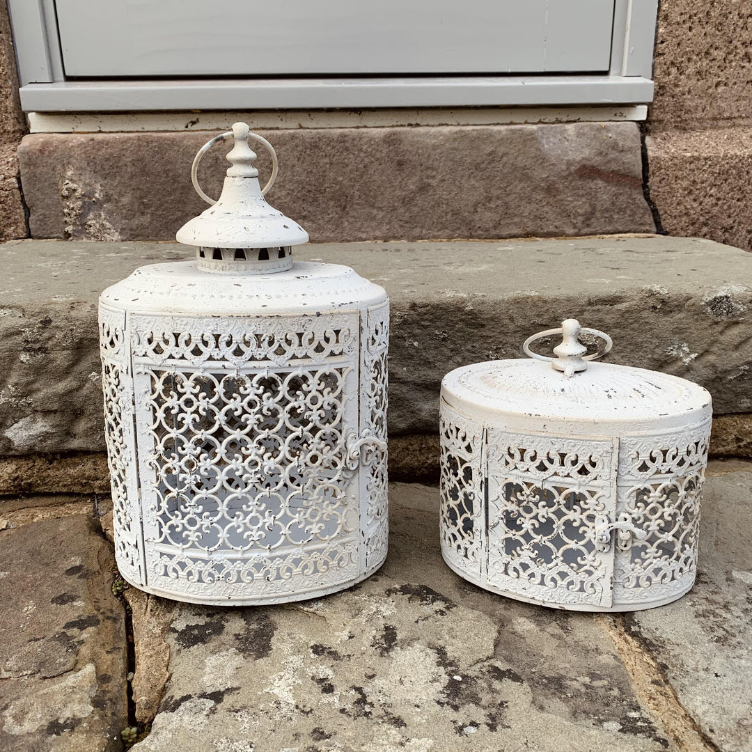 Moorish Moroccan Style Oval Lanterns