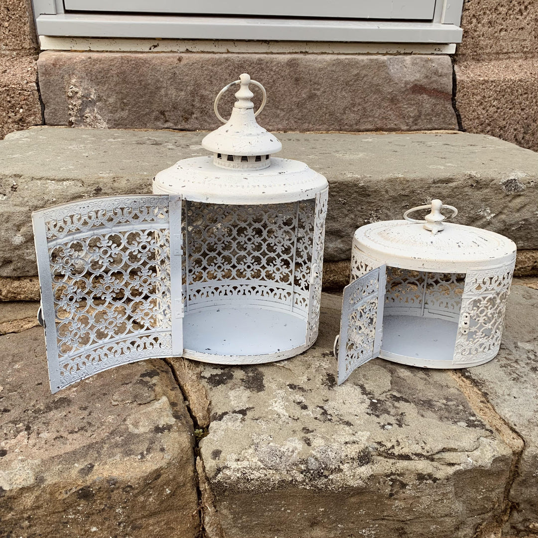 Moorish Moroccan Style Oval Lanterns