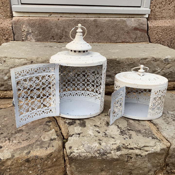 Moorish Moroccan Style Oval Lanterns
