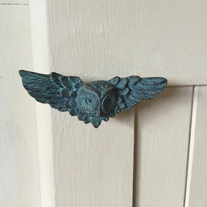 Flying Owl Drawer Door Knob