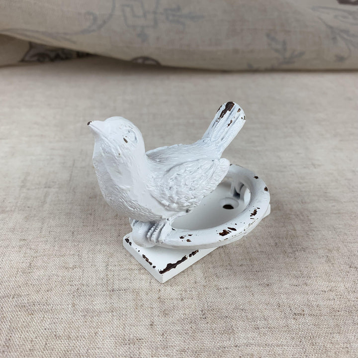 Ivory Bird Door Knocker | Cast Iron