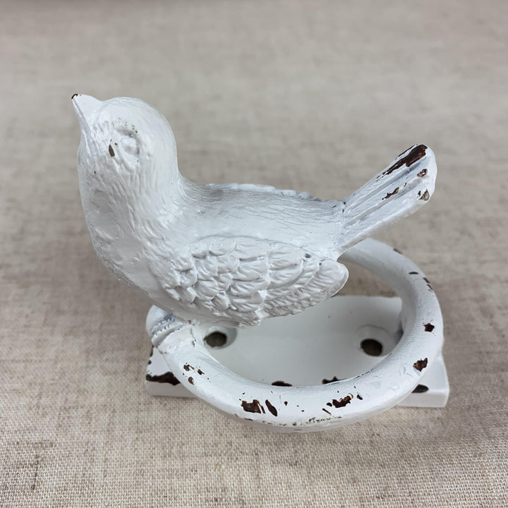 Ivory Bird Door Knocker | Cast Iron