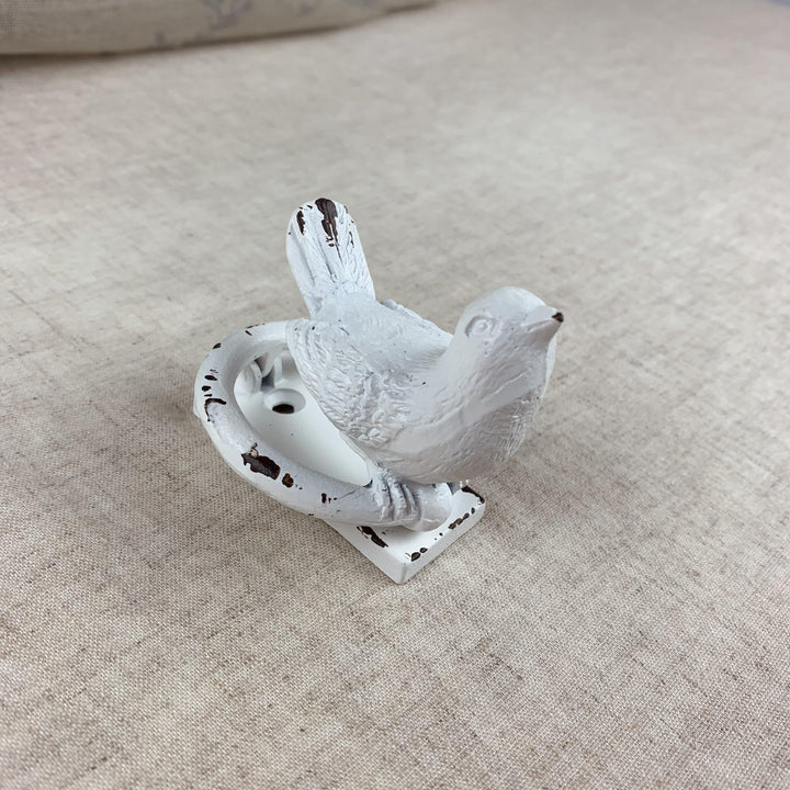 Ivory Bird Door Knocker | Cast Iron