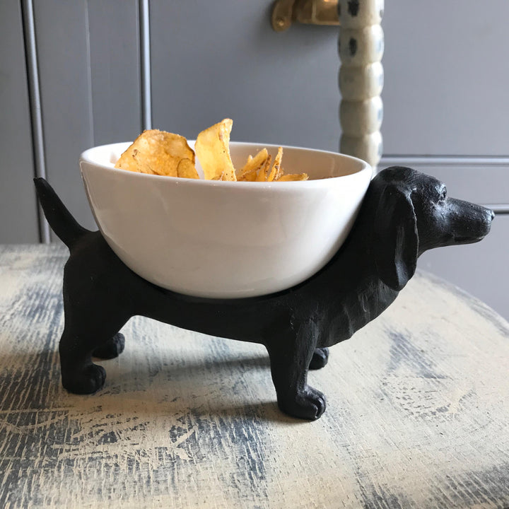 Dachshund Dog Nibbles Serving Dish