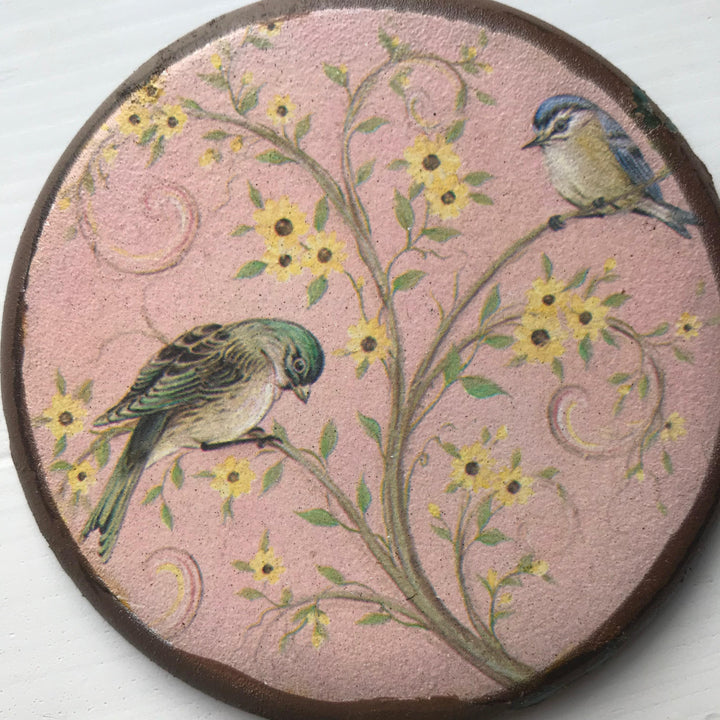 Woodland Birds Set of 3 Wall Hooks - Wall Art