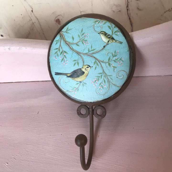 Woodland Birds Set of 3 Wall Hooks - Wall Art
