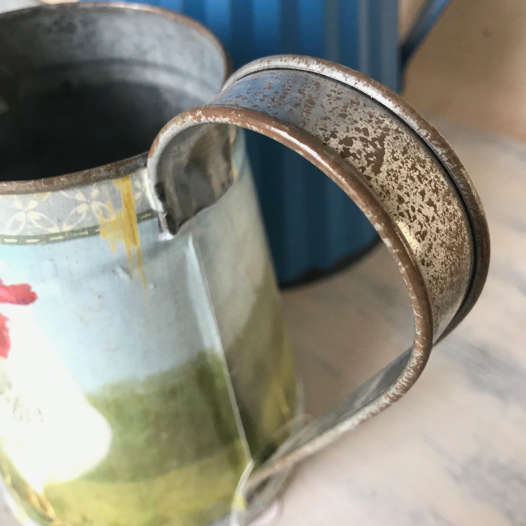 Farmhouse Cockerel Decorative Metal Jug
