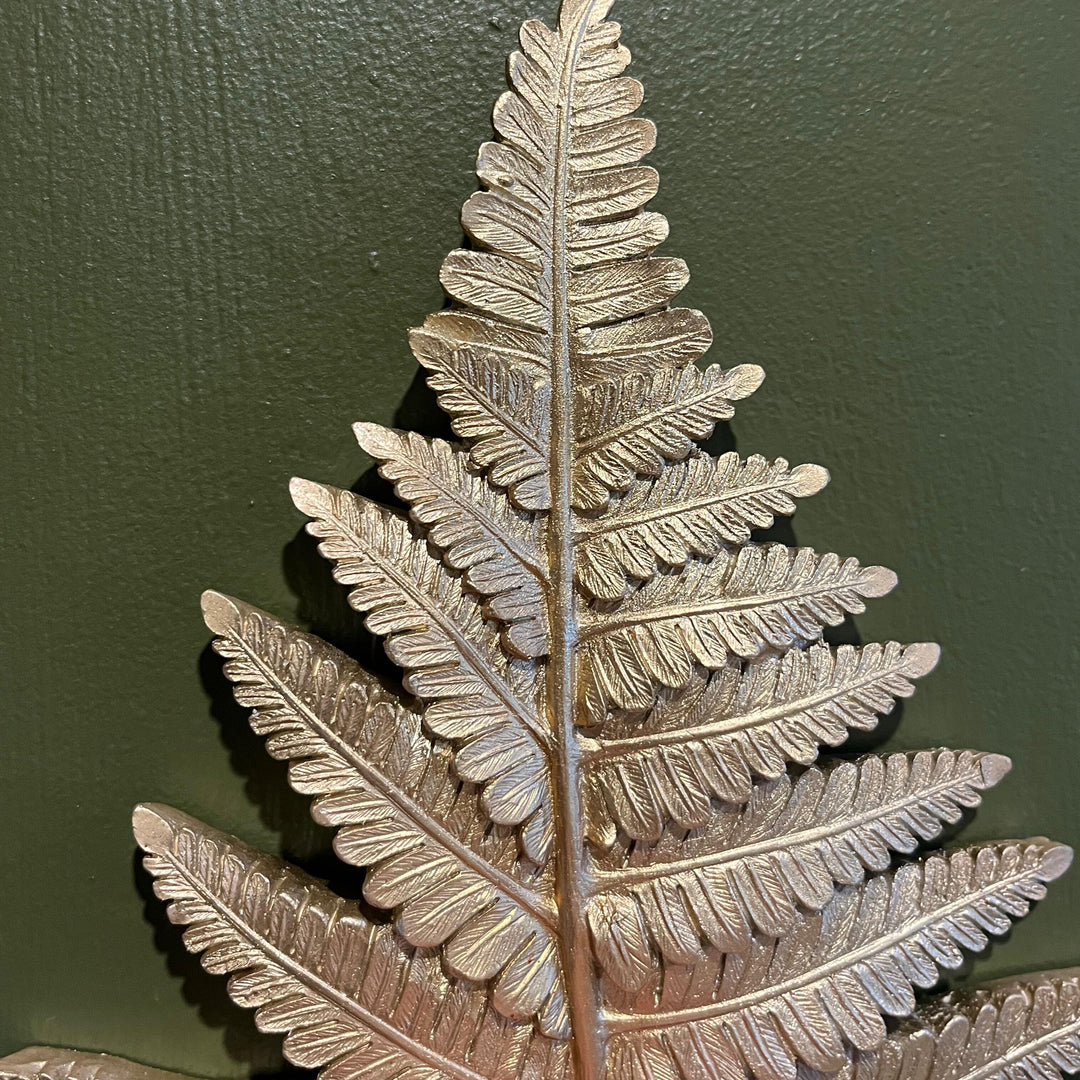 Gold Fern Wall Hook- Large
