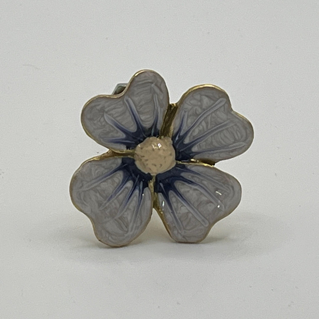Forget Me Not Flower Knob