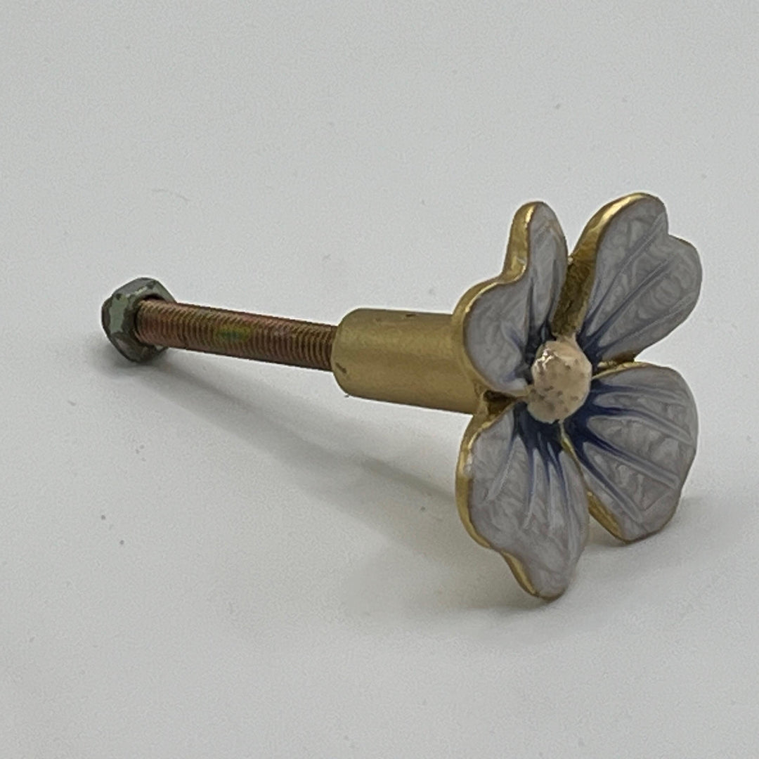 Forget Me Not Flower Knob