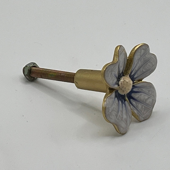 Forget Me Not Flower Knob