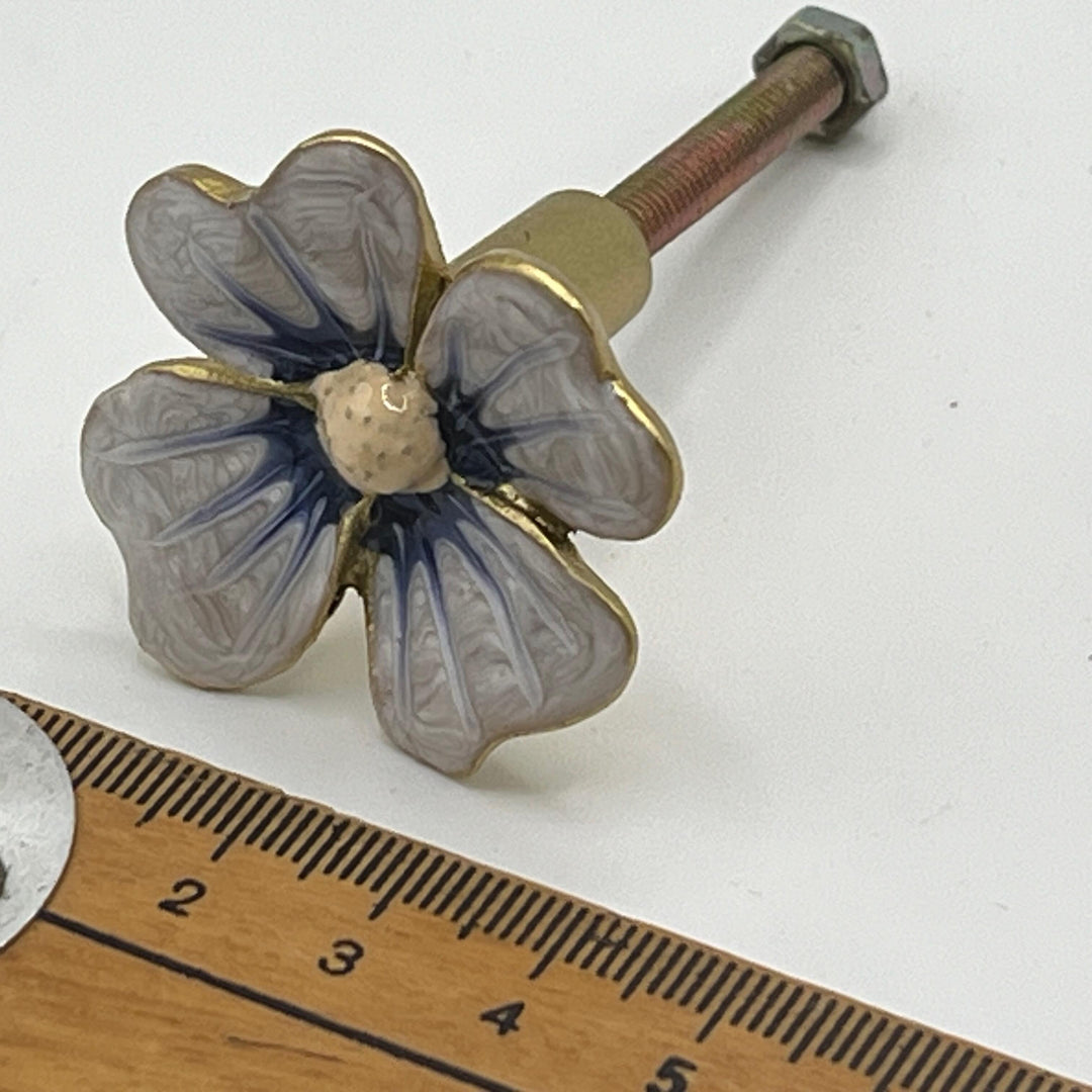 Forget Me Not Flower Knob