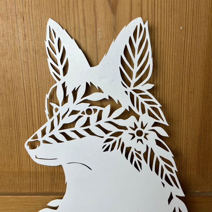 Floral Fox Wall Art