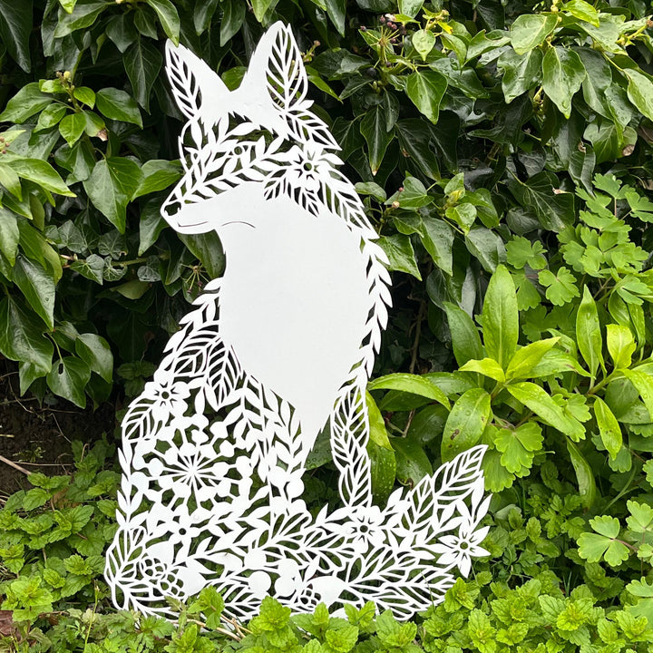 Floral Fox Wall Art