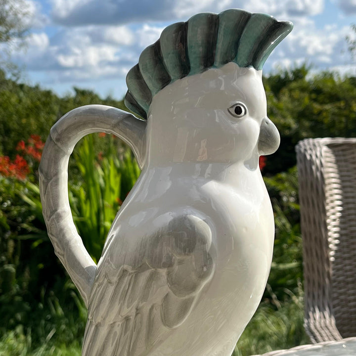 Polly Parrot Pitcher Ceramic Jug