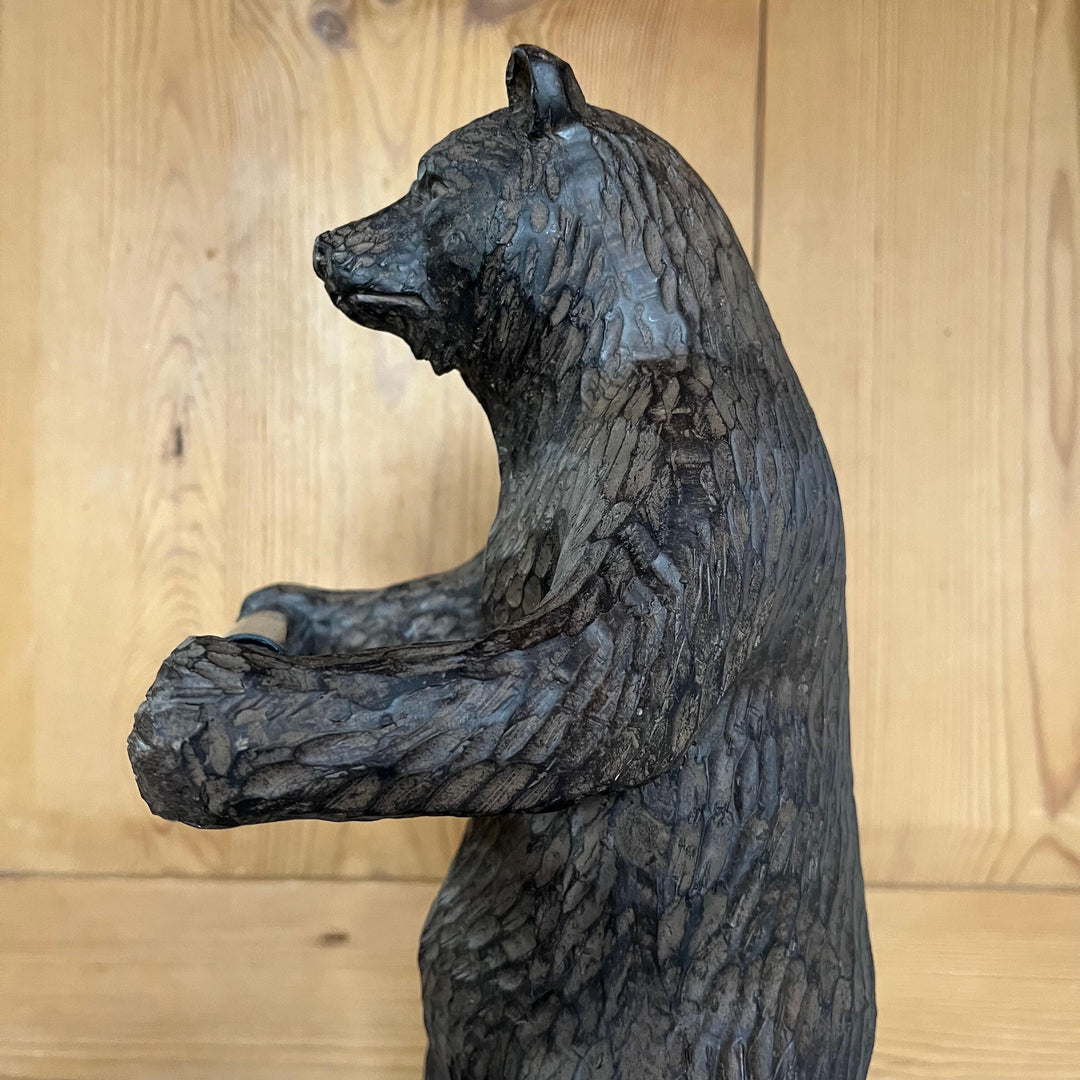 Brown Bear Toilet Roll Holder