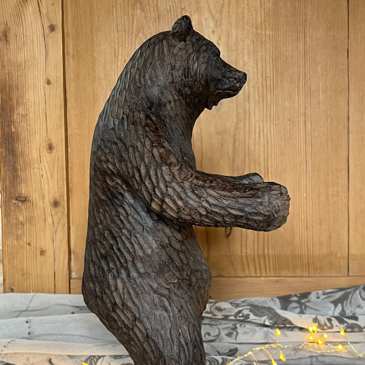 Brown Bear Toilet Roll Holder