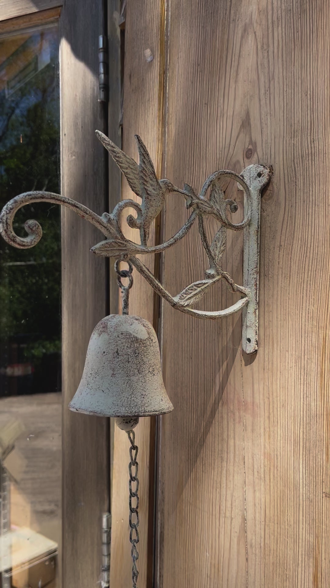 Hummingbird Cast Iron Door Bell