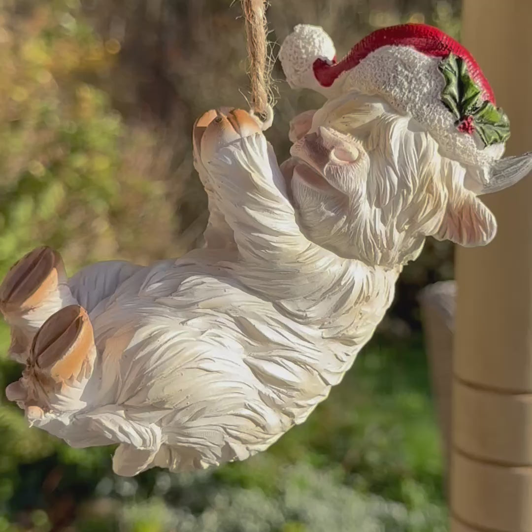 Christmas Highland Cows Ornament